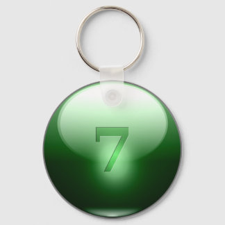 Porte-clés Vert Lucky 7