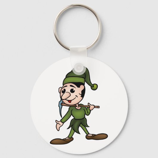 Porte-clés Vert nain (Verso)