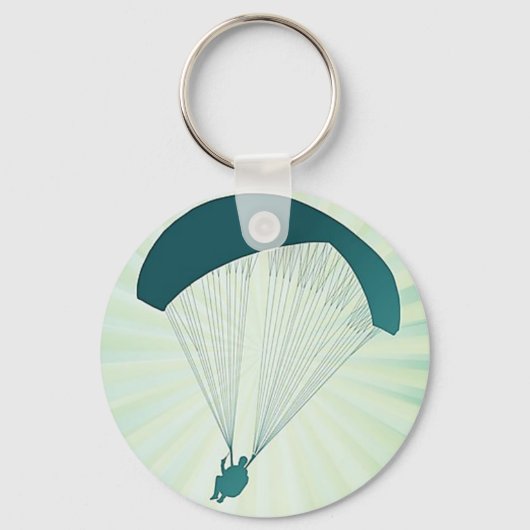 Porte-clés Vert parapente (Recto)