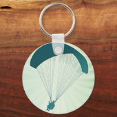 Porte-clés Vert parapente (Recto)