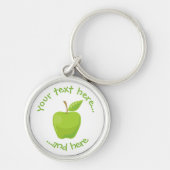 Porte-clés Vert pomme (Devant)