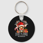 Porte-clés Very Merry Event Planner Reindeer Matching Christm (Recto)