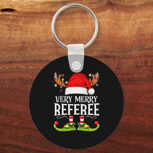 Porte-clés Very Merry X-mas Referee Matching Christmas (Recto)