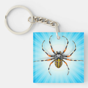 Porte-clés Veste en jean Close-up Spider Isolated-23983