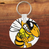 Porte-clés Vestes Jaunes De Bsaa Moins De 8 Ans (Recto)