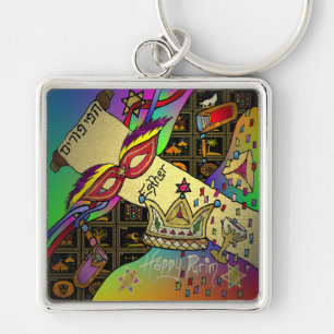 Porte-clés Vêtements Cadeaux de Fête Juive Purim Judaica Joye
