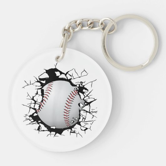 Porte-clés Vêtements de baseball - Baseball (Dos)