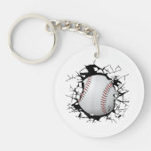 Porte-clés Vêtements de baseball - Baseball (Devant)