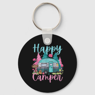 Porte-clés Vêtements de camping drôles et heureux pour enfant