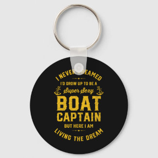 Porte-clés Vêtements de famille de capitaine de bateau adulte