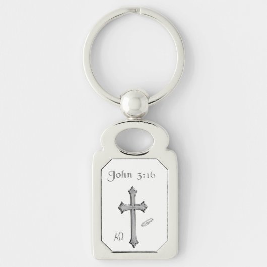 Porte-clés Vêtements de John 3:16 (Devant)