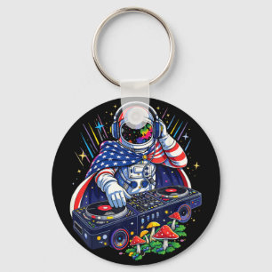Porte-clés Vêtements de tenue graphique de fête de rave edc d