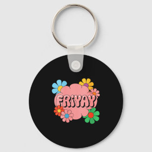 Porte-clés Vêtements pour femmes Happy Friday Fri-yay Enseign