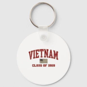 Porte-clés Vétéran De La Guerre Du Vietnam Chemise Militaire