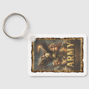 Porte-clés Vétéran de l'armée