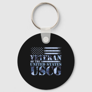 Porte-clés Vétéran Des États-Unis Uscg Camo America Fla