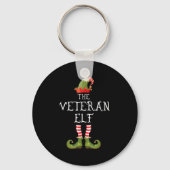 Porte-clés Veteran Elf Family Matching Group Christmas Us Arm (Recto)