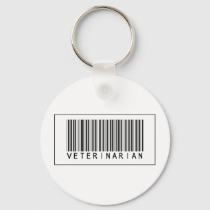 Porte-clés Vétérinaire de code barres