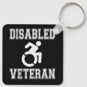 Porte-clés Vétérinaire handicapé (Dos)