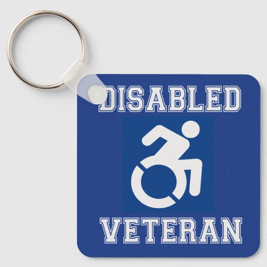 Porte-clés Vétérinaire handicapé (Recto)