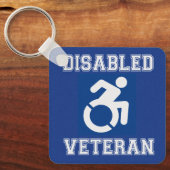 Porte-clés Vétérinaire handicapé (Recto)