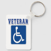 Porte-clés Vétérinaire handicapé handicapé (Verso)
