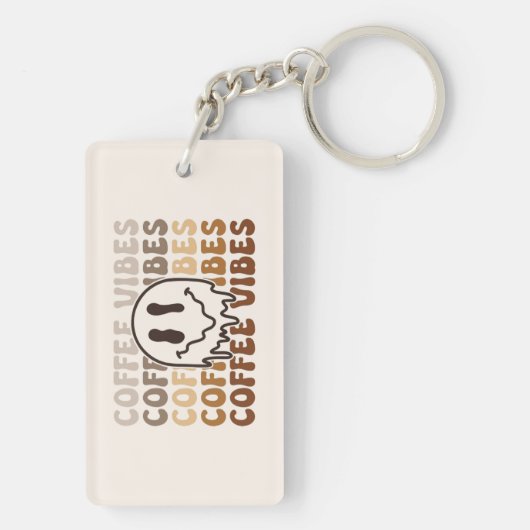 Porte-clés Vibes café (Dos)