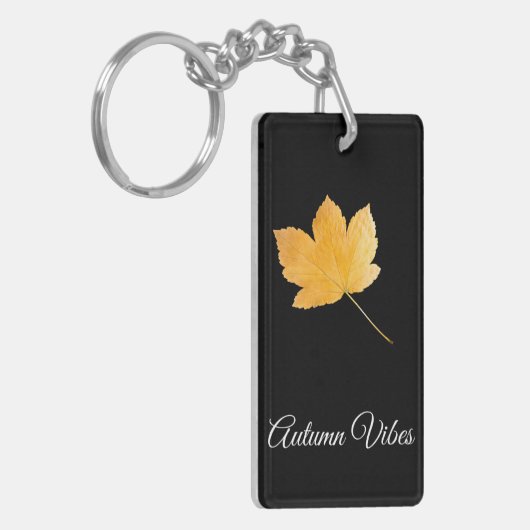 Porte-clés Vibes d'automne (Devant gauche)