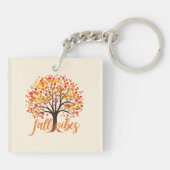 Porte-clés Vibes d'automne - Cosy Fall Tree (Dos)