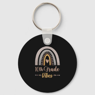 Porte-clés Vibes de 10e année Dixième année rentrée des class