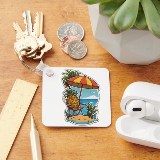 Porte-clés vibes d'été (Bureau)