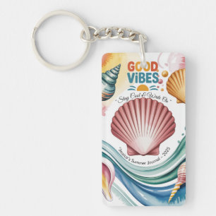 Porte-clés Vibes d'été Carnet tropical