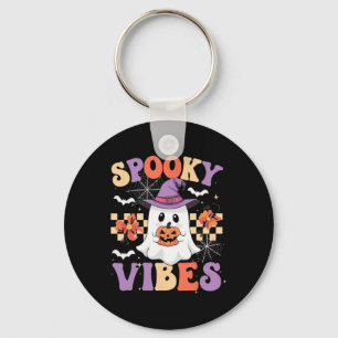 Porte-clés Vibes éffrayant Ghost Retro Super Halloween Kids G