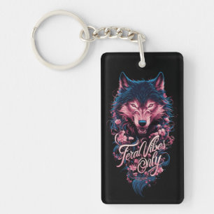 Porte-clés Vibes Feral uniquement - Wild Wolf Aesthétique