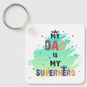 Porte-clés Vibes papa héroïque