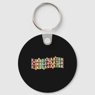 Porte-clés Vibes super de jardin d'enfants Face Retro Enseign