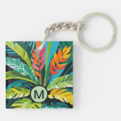 Porte-clés Vibes tropicales (Dos)