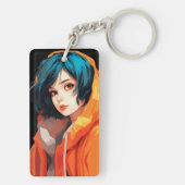 Porte-clés Vibrant Anime Beauté (Dos)