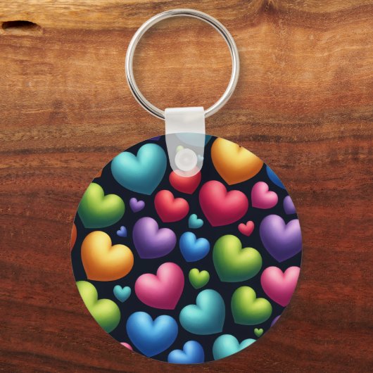 Porte-clés Vibrant Love (personalized) (Verso)