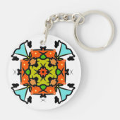 Porte-clés Vibrant Nature Zen (Dos)