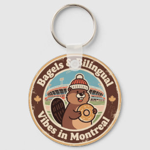 Porte-clés Vibrations originales de Montréal au Canada