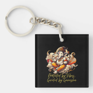 Porte-clés Vibrations Spirituelles Desi, Énergie de Méditatio