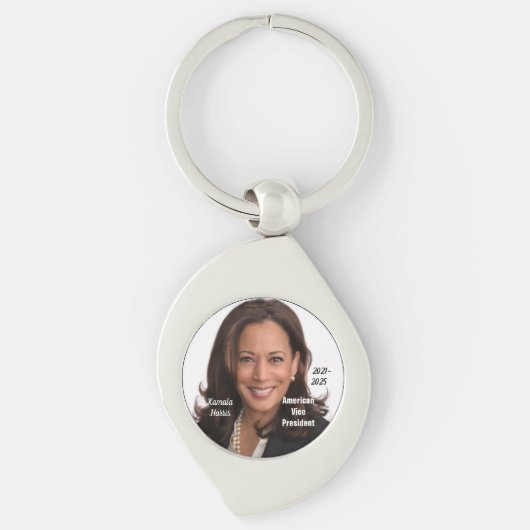 PORTE-CLÉS VICE-PRÉSIDENTE KAMALA HARRIS (Devant)