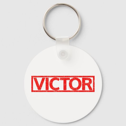 Porte-clés Victor Stamp (Recto)
