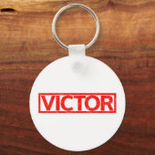 Porte-clés Victor Stamp (Recto)