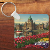 Porte-clés Victoria (Colombie-Britannique) Canada Travel (Recto)