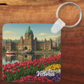 Porte-clés Victoria (Colombie-Britannique) Canada Travel (Verso)