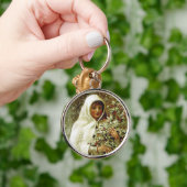 Porte-clés Victorienne hivernale avec des branches saintes da (Main)