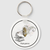 Porte-clés Victrola Swirls Keychain (Recto)