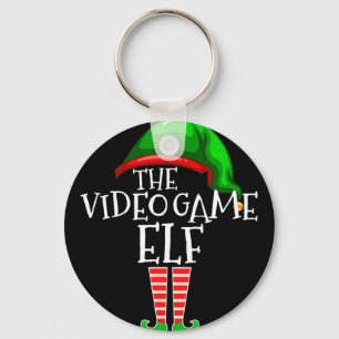 Porte-clés Vidéo de jeu Elf groupe appariement famille Noël G